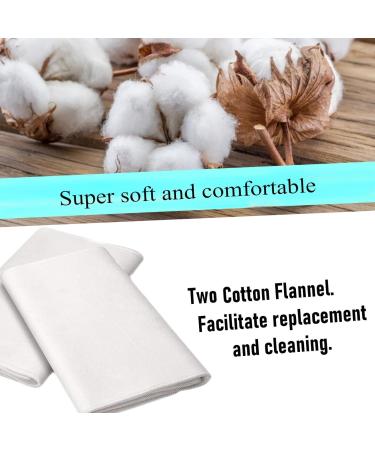Organic Castor Oil Pack Wrap - Reusable Liver Detox Pack with Two Flannel Layers | Green L-XL - Ideal for Inflammation Relief - Buy Online on GoSupps.com