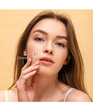 AUSLKA Panda Pimple Patches 120 Count - Hydrocolloid Spot Dots for Face Acne Absorbing Cover Patch - Blemishes and Pimple Stickers for Clear Skin - Pack of 1 - Buy Online on GoSupps.com