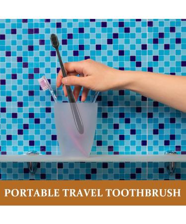 Minkissy 12 Pcs Soft Toothbrush Set - Travel & Camping Friendly Oral Care for Adults & Kids with Soft Bristles - Buy Online on GoSupps.com