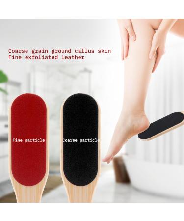 Buy Pumice Stone Foot File - Double Sided Pedicure Scrubber for Callus Removal & Soft Feet - Professional Skin Rasp Tool - Buy Online on GoSupps.com