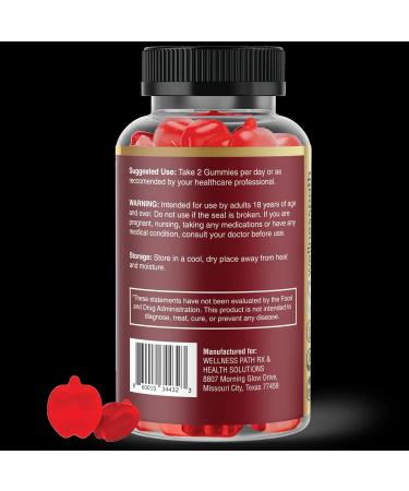 ACV Keto Gummies for Weight Loss - Sugar Free Vegan Appetite Suppressant Detox & Digestion - 60 Count - Buy Online on GoSupps.com