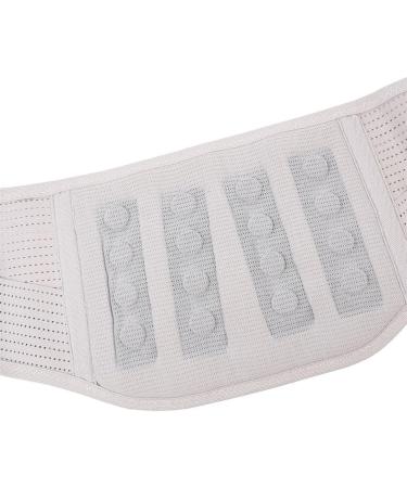 Self-Heated Waist Bandage for Lower Back Pain Relief | XXL Gray Support Belt for Men & Women - Heating Wraps & Massage Device - Buy Online on GoSupps.com