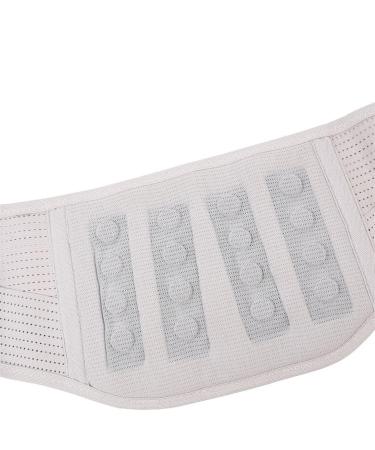 Buy TOSOFT Men's & Women's Self-Heating Lumbar Back Brace Belt - Gray S/Small | Pain Relief & Comfort for Lower & Mid-Back - Buy Online on GoSupps.com