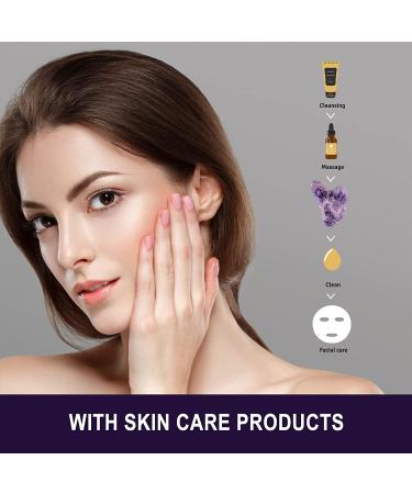 Amethyst Gua Sha Stone for Face and Body Massage - Anti-Aging Skin Care Tool for SPA Therapy - Buy Online on GoSupps.com