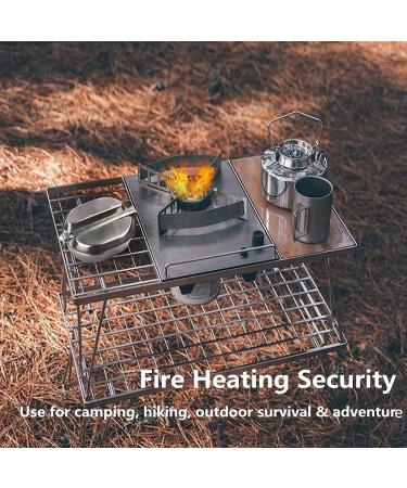 TargetEvo Stainless Steel Military Mess Kit Tray & Frying Pan - Portable Camping Cookware Set - Buy Online on GoSupps.com