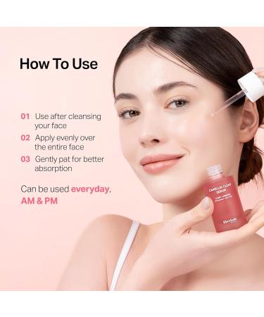 Meebak Camellia Clear Serum Gentle Exfoliating Serum for Uneven Tone & Texture Refines Look of Pores & Boosts Radiance with AHA PHA + Niacinamide Korean Skincare - Buy Online on GoSupps.com