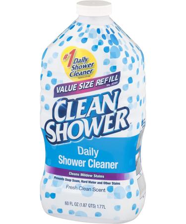 Scrub Free Daily Shower Cleaner Refill - 60 fl oz - Keep Your Shower Clean with Ease - Buy Online on GoSupps.com