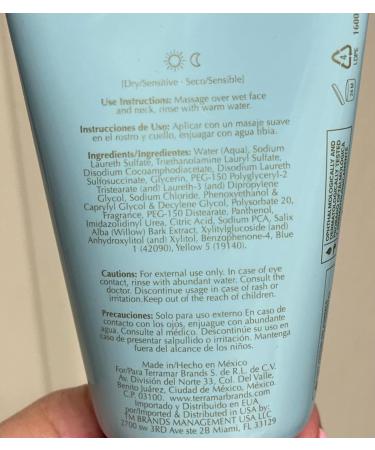 Buy Terramar Brands Gel Facial Cleanser for Oil Control - 130ml | International Shipping Available - Buy Online on GoSupps.com