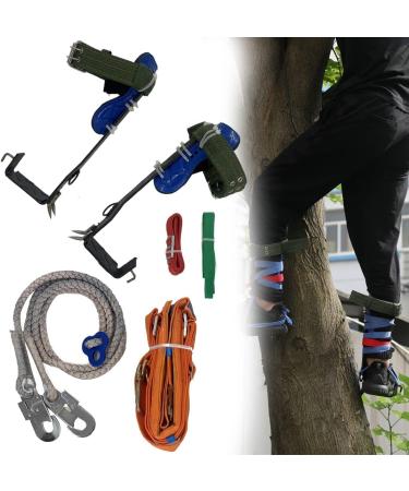 CDZHLTG Tree Climbing Equipment Set | Fall Protection Rope Climbing Belt & Gear for Outdoor Mountaineering - Buy Online on GoSupps.com