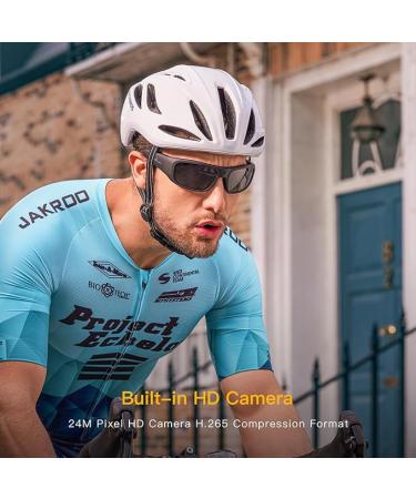 OhO 128GB Camera Glasses | 24M Resolution | H.265 1080P Smart Glasses | UV400 Sunglasses Lens | Outdoor Sport Unisex - Buy Online on GoSupps.com