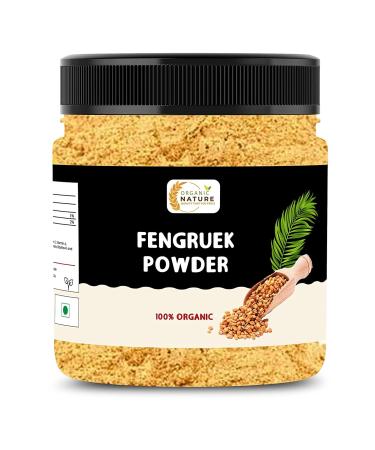 Green Velly Organic Nature Methi Seed Powder - 250g | Fenugreek Powder (Jar Pack)