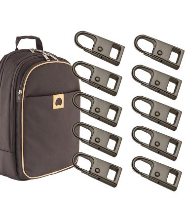 Shakven Removable Zipper Pull Zipper Repair Detachable Metal Zipper Pulls Replacement - Sturdy Removable Zipper Pulls Tab Zipper Handle Mend Fixer for Easy Zipper Repair Black Copper - Buy Online on GoSupps.com