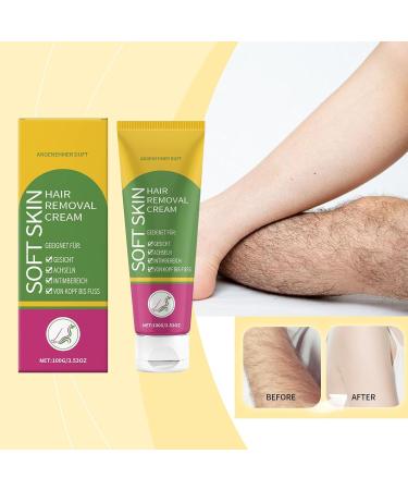 Hair Removal Cream for Women Bleaching Cream 100 g Moisturizing Without Irritation Fast Hair Removal Beauty Care for Women and Men - Buy Online on GoSupps.com