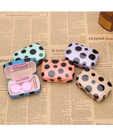 Partykindom Contact Lens Travel Set | 2-in-1 Lens Tweezer & Container | Sweet Colored Contact Lenses Applicator & Dispenser - Buy Online on GoSupps.com