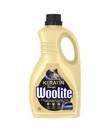 Woolite Black Protection - fine detergent with color protection for dark and black laundry & jeans - for 50 washloads - 1 Pack (1 x 3l) 3 l (1 Pack)