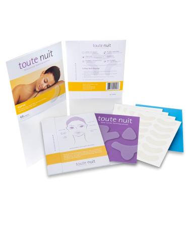 Tout Nuit Wrinkle Patches - Reduce Fine Lines & Wrinkles Around Eyes & Mouth - 48 Count Face Tape for Youthful Skin - Buy Online on GoSupps.com