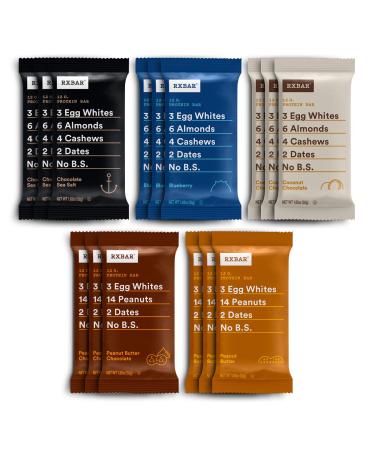 RXBAR Variety Pack - 30 Pack of 1.83 oz Gluten Free Protein Bars - Buy Online on GoSupps.com