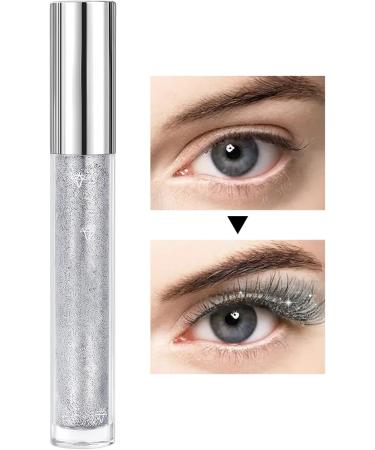 Shiny Mascara for Eyelashes - Bright and Sparkling Eye Makeup - Long-Lasting Mascara with Luminous Effect for Makeup Girlfriend Friends Women Wedding Evening Going Out Stage Prom H - Buy Online on GoSupps.com