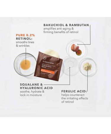 Dr Dennis Gross Advanced Retinol + Ferulic Perfectly Dosed Treatments (Universal 0.2%) 8 Pack - Buy Online on GoSupps.com