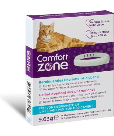 Pheromone Calming Collar for Cats Helps Them Feel Safe and Satisfied Be Calm and Reduce Stress Anxiety and Unwanted Behavior Pack with a Collar Pack with one collar - Buy Online on GoSupps.com