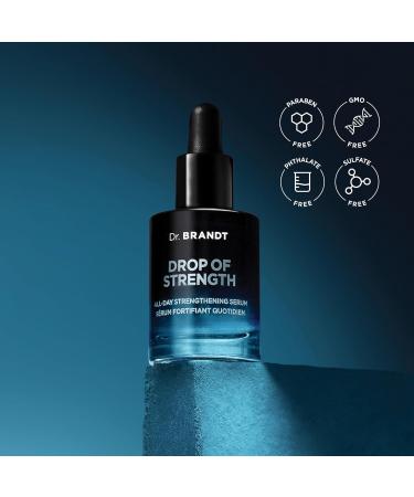 Dr. Brandt Drop of Strength All-Day Strengthening Serum Bundle - Enhances Skin Resilience & Provides Instant Hydration - 0.5 fl oz + 1.0 fl oz - Buy Online on GoSupps.com