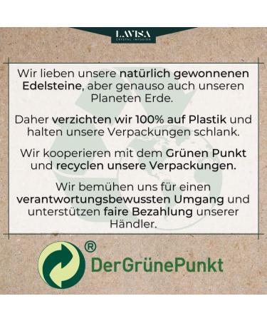 Buy Lavisa Drum Stones 100% Natural Healing Gemstones for Water Treatment | XL 220g Halbedelstein Mixture | Enhance Your Gem Water! - Buy Online on GoSupps.com