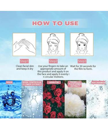 Face Sunscreen SPF 50 Suncream Factor 50 Face SPF Sunscreen Face Powerful Face Sun Cream with Rose Arbutin Tremella Niacinamide Non-Greasy Lightweight Anti-Dark Spots Waterproof Long-Lasting - Buy Online on GoSupps.com
