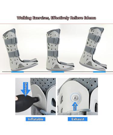 Walker Brace/Walking Boot for Foot & Ankle Injuries - Fracture Protection & Healing | Short & L Sizes - Buy Online on GoSupps.com