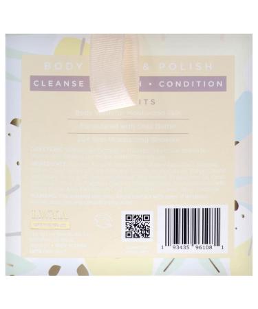 Blissful Breeze Body Wash & Polish - Exfoliating Scrubber with Loofah Sponge for Women | Jasmine & Citrus Scent | 3 oz - International Shipping Available - Buy Online on GoSupps.com