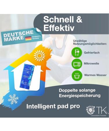 XXL Cooling Pads - Made in Germany | 2 Pack Gel Cooling Pillows for Pain Relief & Fever - Ideal for Wisdom Tooth Kids & Adults - Buy Online on GoSupps.com