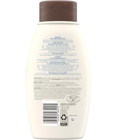 Aveeno Body Wash Active Naturals Unscented Skin Relief Body Wash for Dry and Sensitive Skin Fragrance Free Hypoallergenic Dye Free Large Bottle 532ML (Packaging May Vary) Unscented 532 ml (Pack of 1) - Buy Online on GoSupps.com