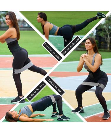 Buy Antara Resistance Bands Set | Fascia Ball & Foot Stretcher | Fabric Terrabands & Massage Ball with Gym Bag | Ideal for Strength Training Physical Therapy Yoga - Ships Internationally - Buy Online on GoSupps.com