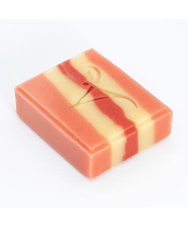  VioVero Naturkosmetik Pink & Orange Geranium Hand & Shower Soap - Solid Biodegradable Soap - 100g - Buy Online on GoSupps.com
