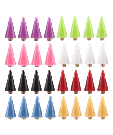 panjin 32 Pieces Nail Rhinestones Picker Replacement Tips for Nail Dotting Pen to Nail Gem Jewelry