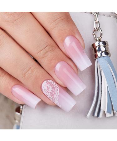 Carehabi Nail Tips - 500 Pack Transparent Acrylic Artificial Nails with Storage Case | 10 Sizes for Nail Studios & DIY Art - Buy Online on GoSupps.com
