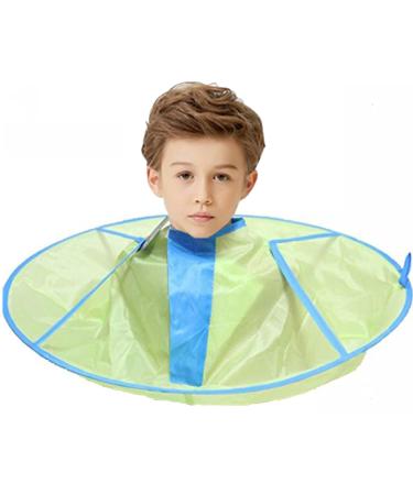 Waterproof Hair Cutting Cloak Umbrella Cape for Kids - Salon & Home Hairdressing Gown | Barber Hair Stylist Accessories - Buy Online on GoSupps.com