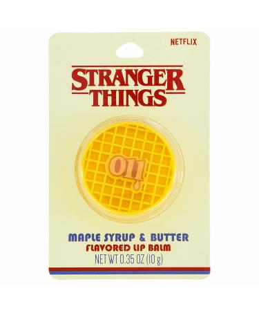 Taste Beauty  Stranger Things  Waffle Lip Balm  Maple Syrup and Butter Flavored Lip Balm