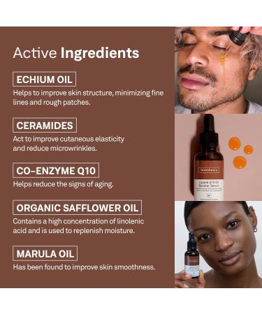facetheory Lipade Q10 Oil Booster Serum S6 - Ceramide Barrier Serum Oil-booster Serum With Marula Added COQ10 and Ceramides Vegan and Cruelty-Free Made in the UK | 30 ml - Buy Online on GoSupps.com