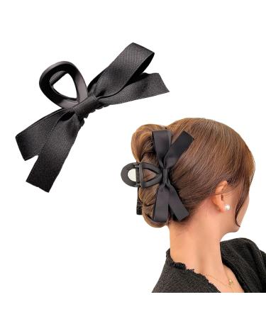 Bow Hair Claw Clips for Women Girls Big Bow-knot Hair Claw Clips Barrettes for Thick Thin Hair Nonslip Bow Hair Clip for Birthday Party Show Christmas Thanksgiving
