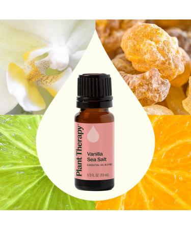 Plant Therapy Vanilla Sea Salt Essential Oil Blend 10 mL (1/3 oz) 100% Pure Undiluted Natural Relaxing Romantic Aromatherapy - Buy Online on GoSupps.com
