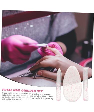 Beaupretty 1 Set Foot Set Women Nail File Nail Kits fingernail File Buffer Nail Smoothing Block Foot spa Pedicure kit Foot Care kit Nail Buffer Shiner Foot File Manicure Miss Glass - Buy Online on GoSupps.com