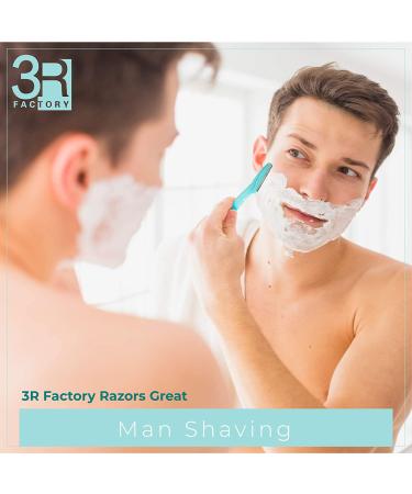 Ladies Facial Hair Razors - Face Shavers for Women Peach Fuzz | Women's Dermaplaning Tool for Removing Fine Hairs on Eyebrows, Face, and Neck - 3R Factory - Buy Online on GoSupps.com
