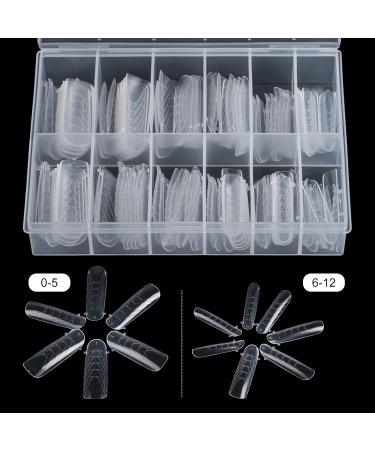 BNG Dual Forms System Flat Square Full Cover Poly Nail Gel Extension - 130 PCS Professional Nail Form Mold for Quick Building and Reusable Tips - Buy Online on GoSupps.com