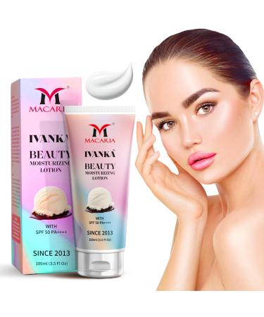 Macaria Cosmetics Ivanka Beauty Body Lotion for brightening skin for men