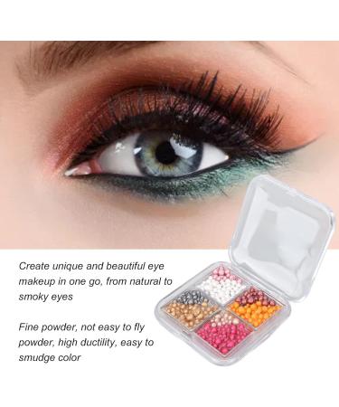 Eyeshadow Palette Set 18g / 0.6oz Multifunctional Pressed Pearl Eyeshadow Palette with Wedding Makeup Brush - Buy Online on GoSupps.com