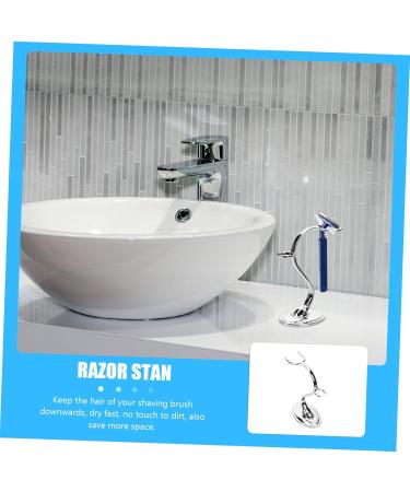 Beavorty 5-Station Razor Holder & Rack for Electric Shavers - Travel-Friendly Organizer for Men's Razors - Zinc Alloy Design for European & American Styles - Buy Online on GoSupps.com