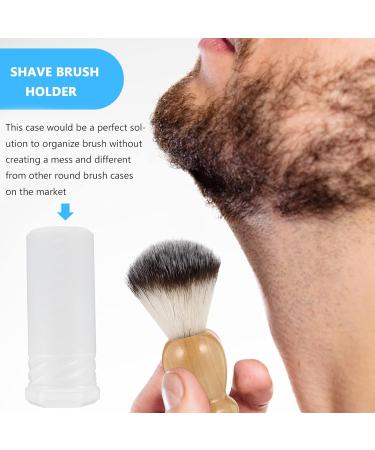 Minkissy Adjustable Brush Drum & Brush Box | Plastic Shave Brush Case Kit for Men - Shaving Tools & Accessories - Buy Online on GoSupps.com