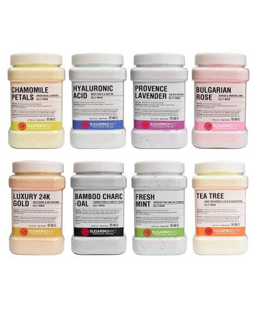 Vajacial Jelly Mask Peel-Off Mask for Bikini & Underarms | Fresh Mint | 23oz Professional Size by Sugaring NYC | International Shipping Available - Buy Online on GoSupps.com