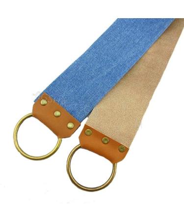 ZHONGJIUYUAN Shaving Strop for Safety Razor - Premium Canvas & Leather Strop for a Perfect Shave | International Shipping Available - Buy Online on GoSupps.com