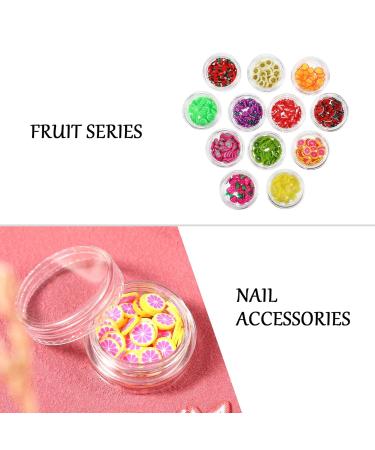 Minkissy 12 Boxes Fruit Slices for Nail Art | Resin & 3D Handicrafts | International Shipping Available - Buy Online on GoSupps.com